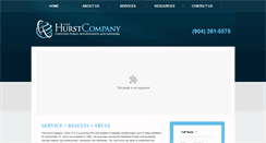 Desktop Screenshot of hurstcpa.com